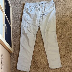 BYLT Basics Men's Light Gray Cargo Pants